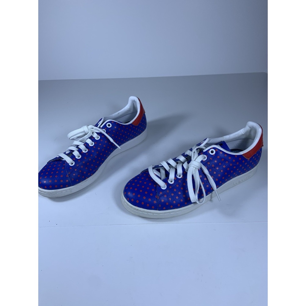 Size 9- Pharrell x adidas Stan Smith Polka Dot Sneakers Mens No Box